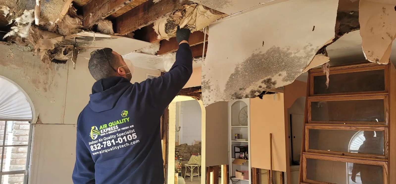 Mold Removal in Houston Air Quality Express (832) 781