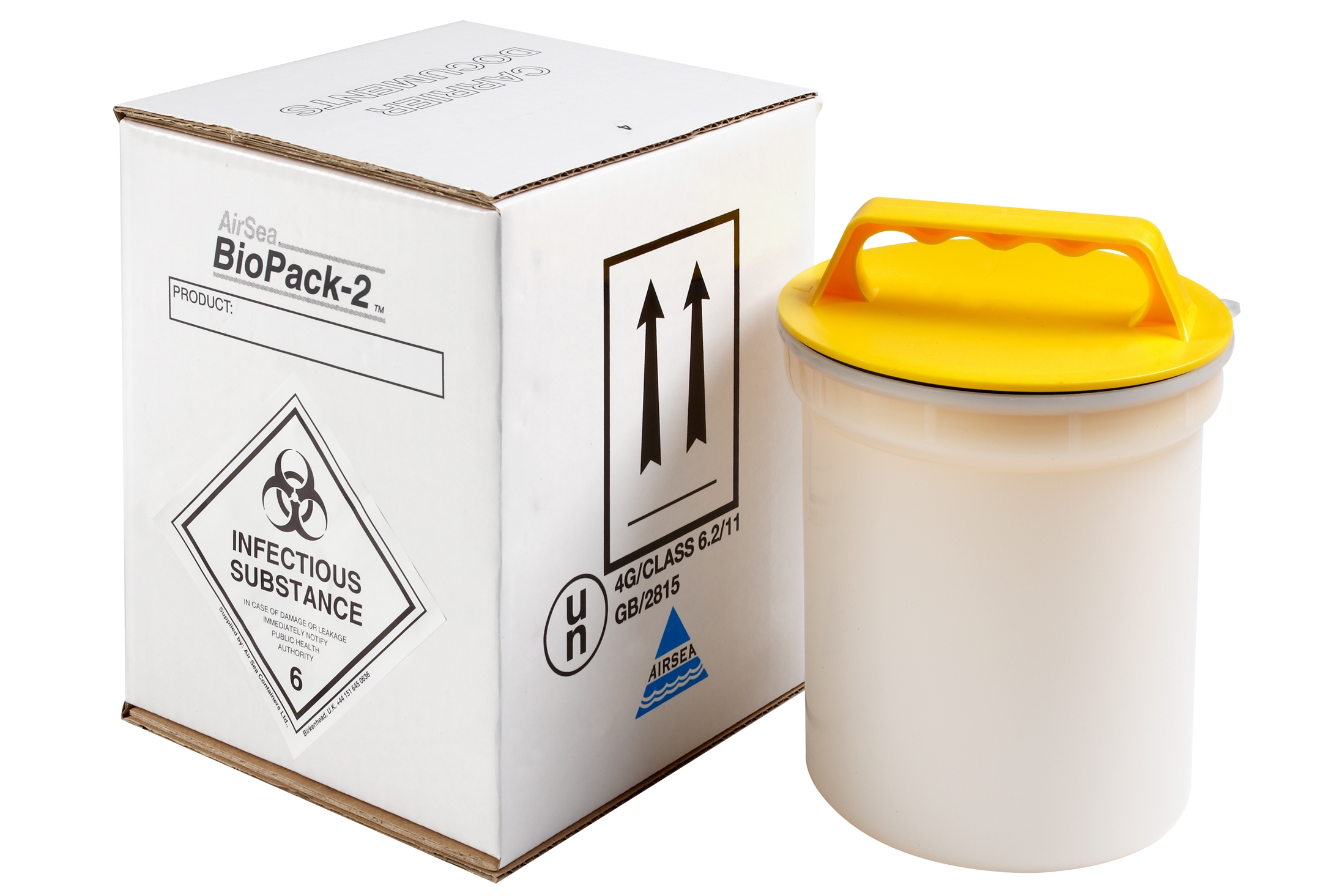 Category A and B Packaging Infectious Substances Air Sea Containers