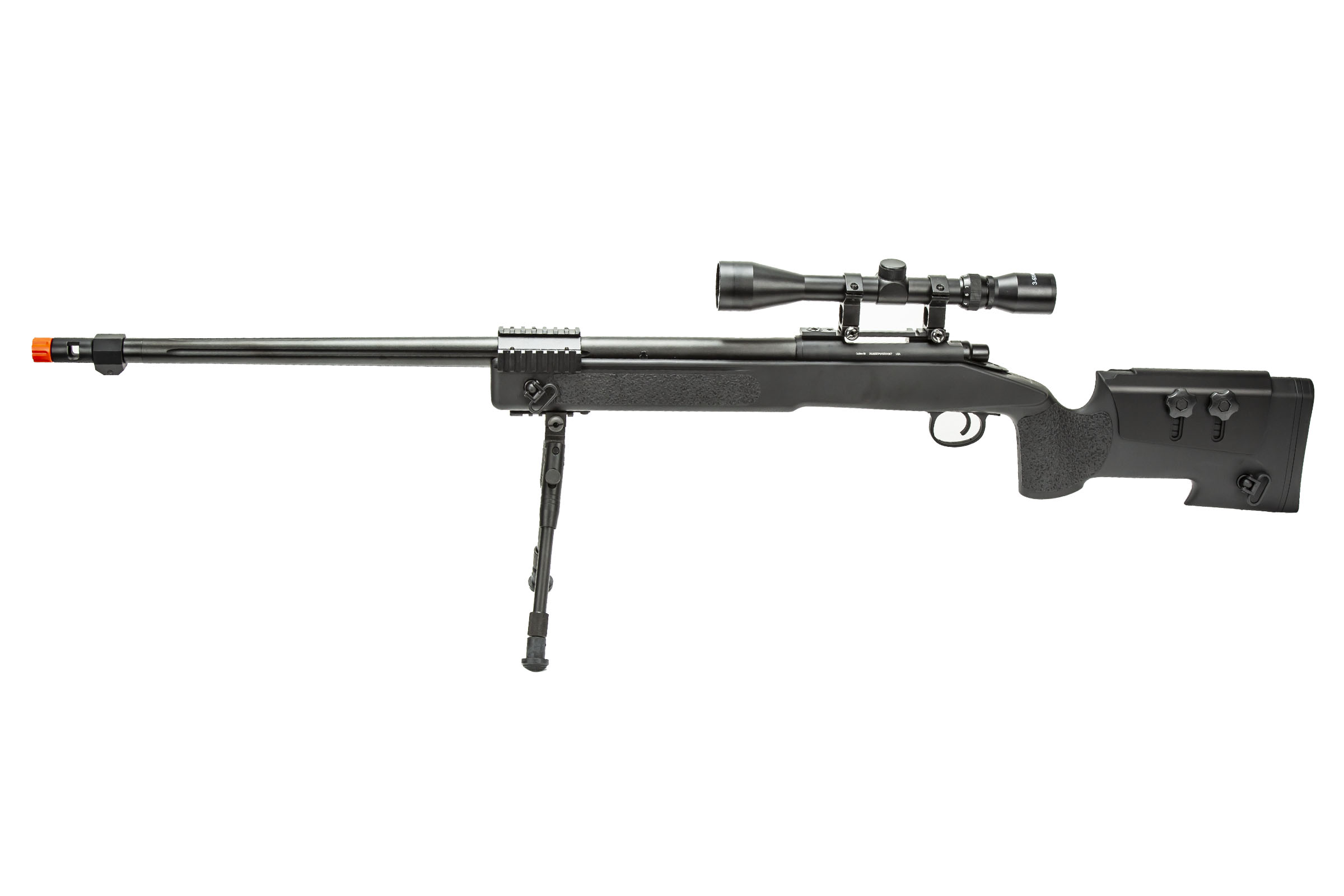 WellFire M40A5 Bolt Action Airsoft Sniper Rifle ( Black )
