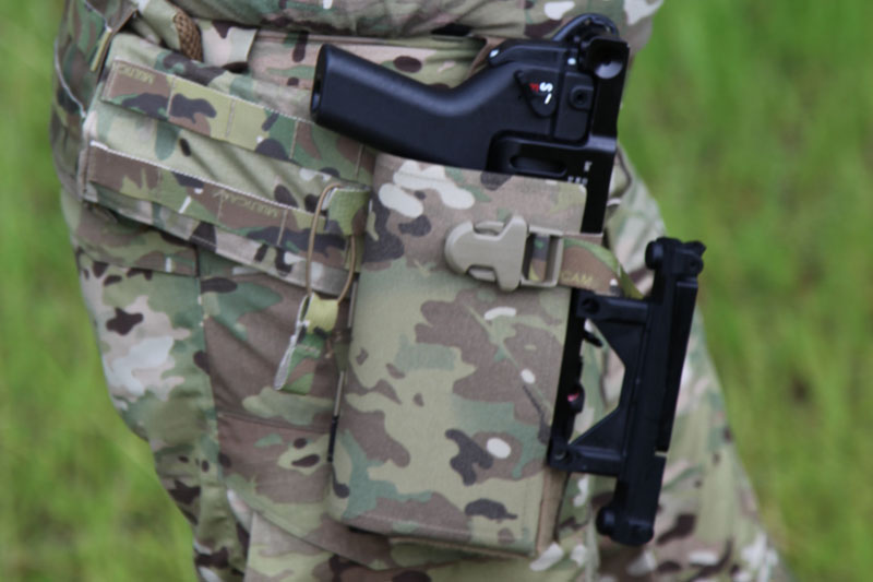 Blue Force Gear Grenade Launcher Holster for H&K M320! Airsoft GI TV Blog