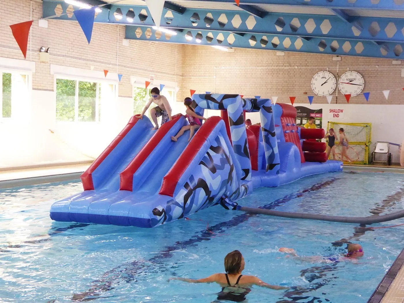 New Mills Leisure Centre Airspace Solutions Inflatable Theme Parks