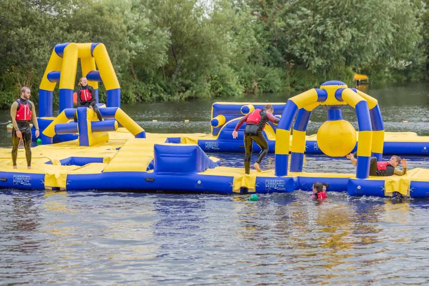 Lagoon Wipeout at Holme Pierrepont National Watersports Centre