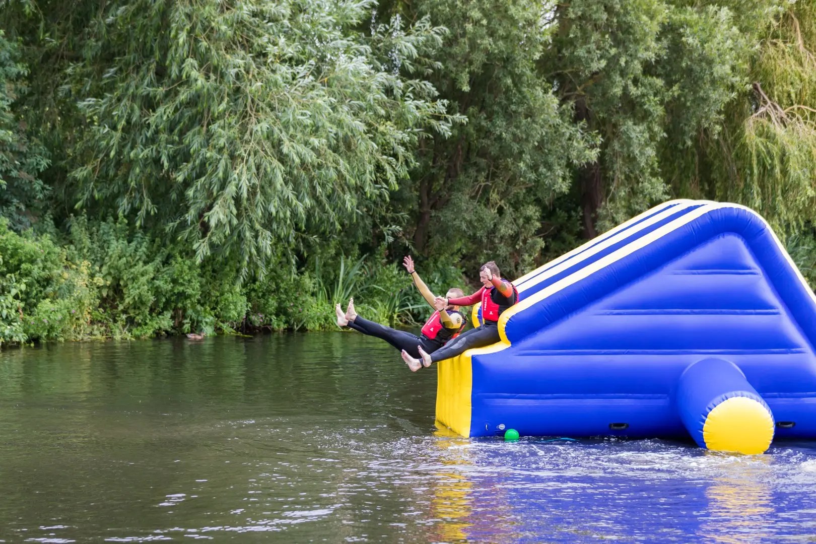 Lagoon Wipeout at Holme Pierrepont National Watersports Centre