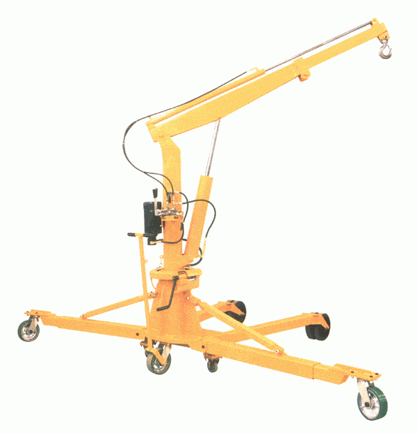 Hydraulic Floor Crane SuperMaster Mobile Hydraulic Floor Crane