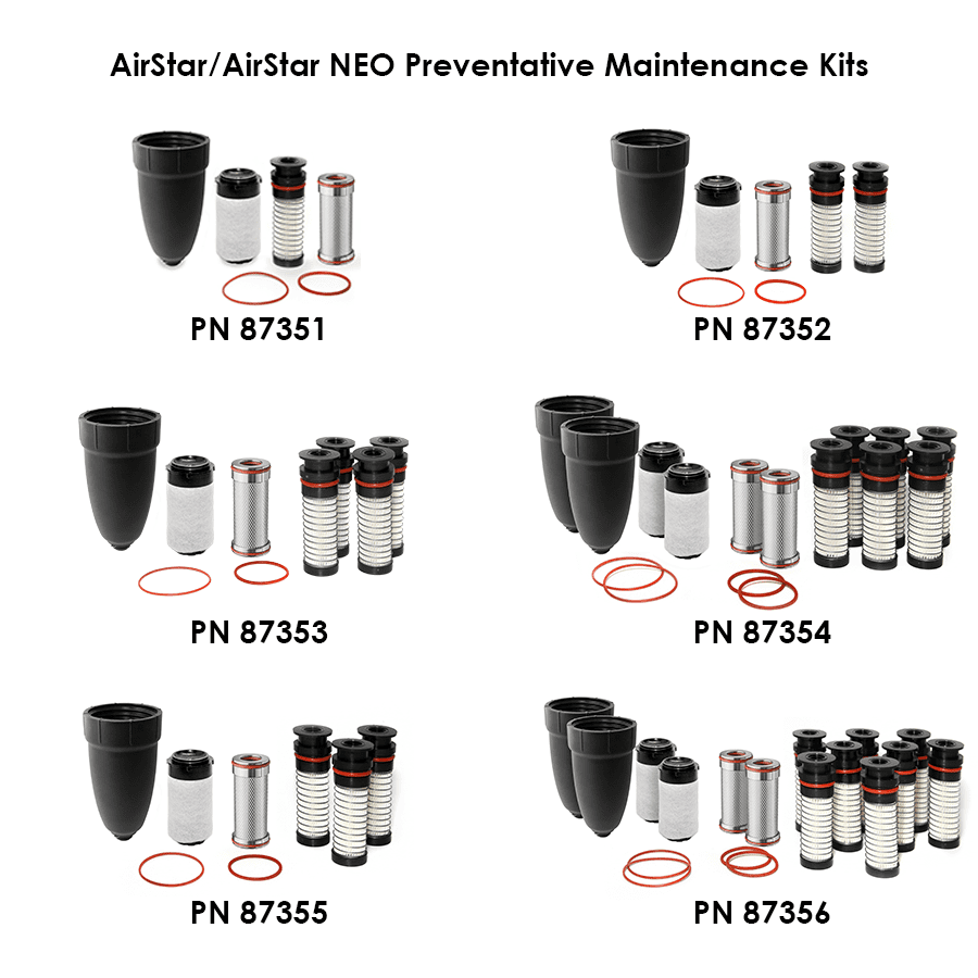 AirStar Preventative Maintenance Kits Air Techniques