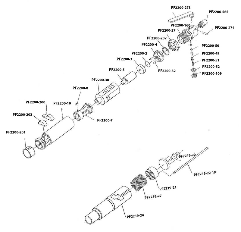 Model 125 Ingersoll Rand Texas Pneumatic Tools, Inc.