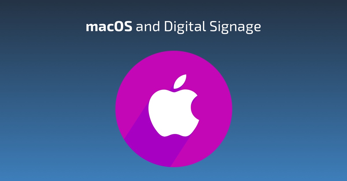 Digital Signage Software For MAC Free AIScreen