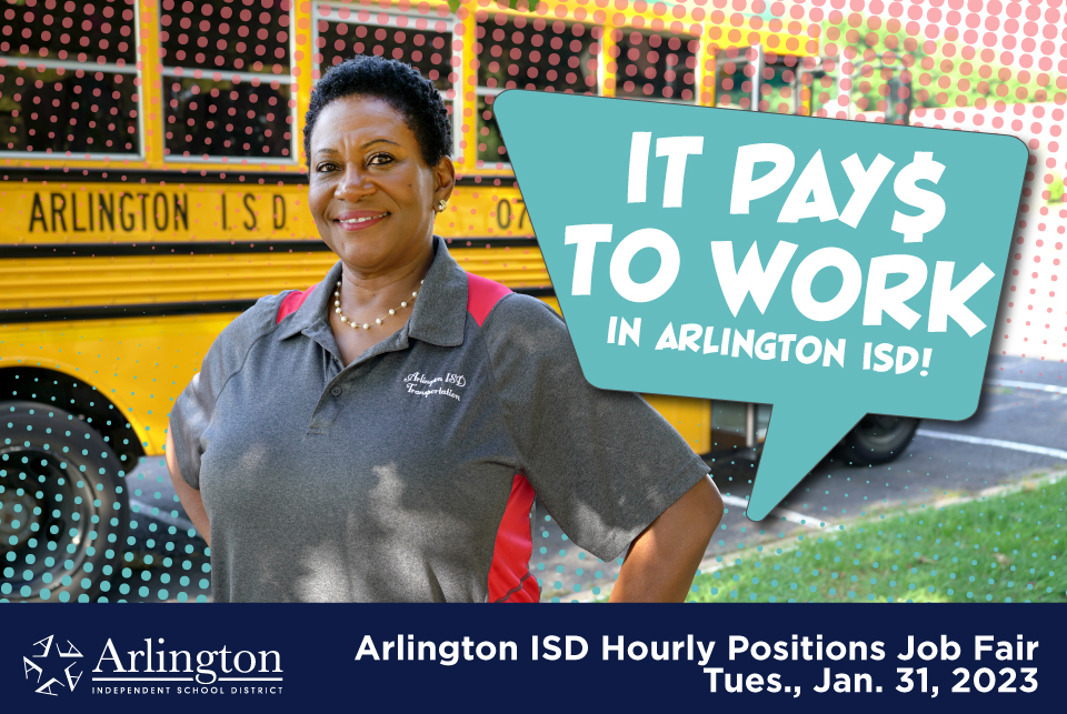 Arlington ISD's job fair is Jan. 31