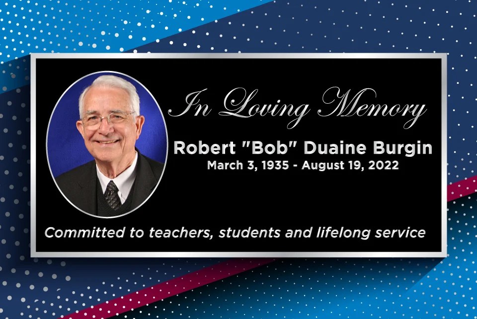 Burgin Elementary namesake Bob Burgin leaves legacy