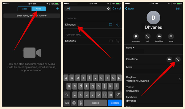 FaceTime Audio How to Use FaceTime Audio (iOS 10)