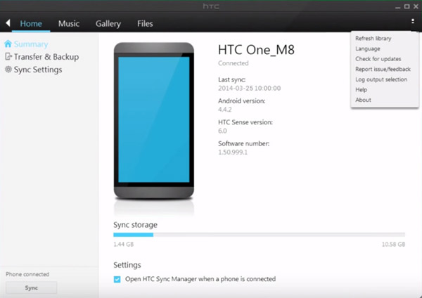 Hoe Htc Sync Manager Te Gebruiken Om Htc Phone Met Gemak Te Beheren