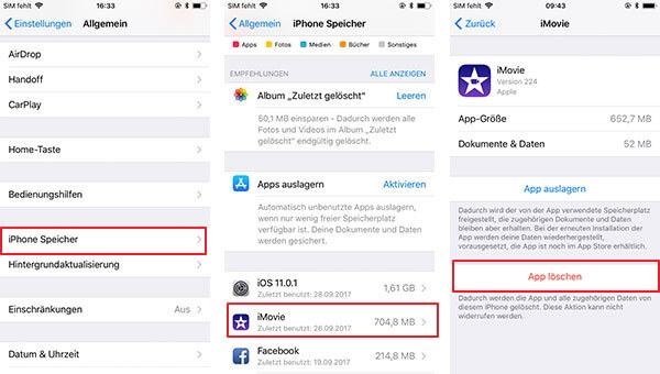 Gelöst Installierte App wird nicht angezeigt