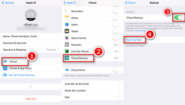 Fazer backup das mensagens do iPhone