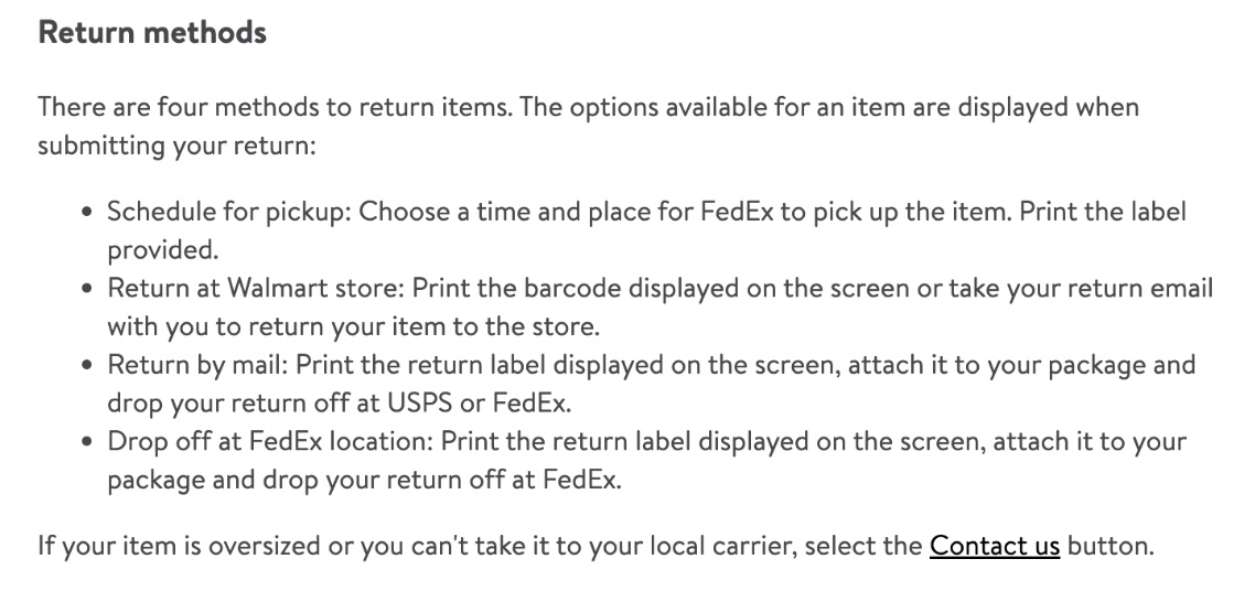 Can You Return Items To Walmart Without The Box?