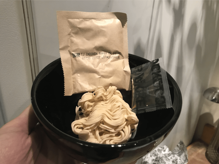 Trader Joe's Chicken Ramen Best Packaged Ramen I’ve Tried