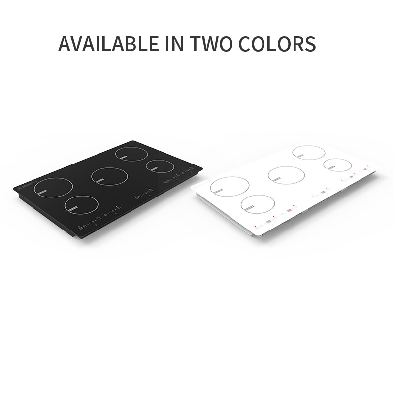 IH590A, 5900W builtin five burner induction hob