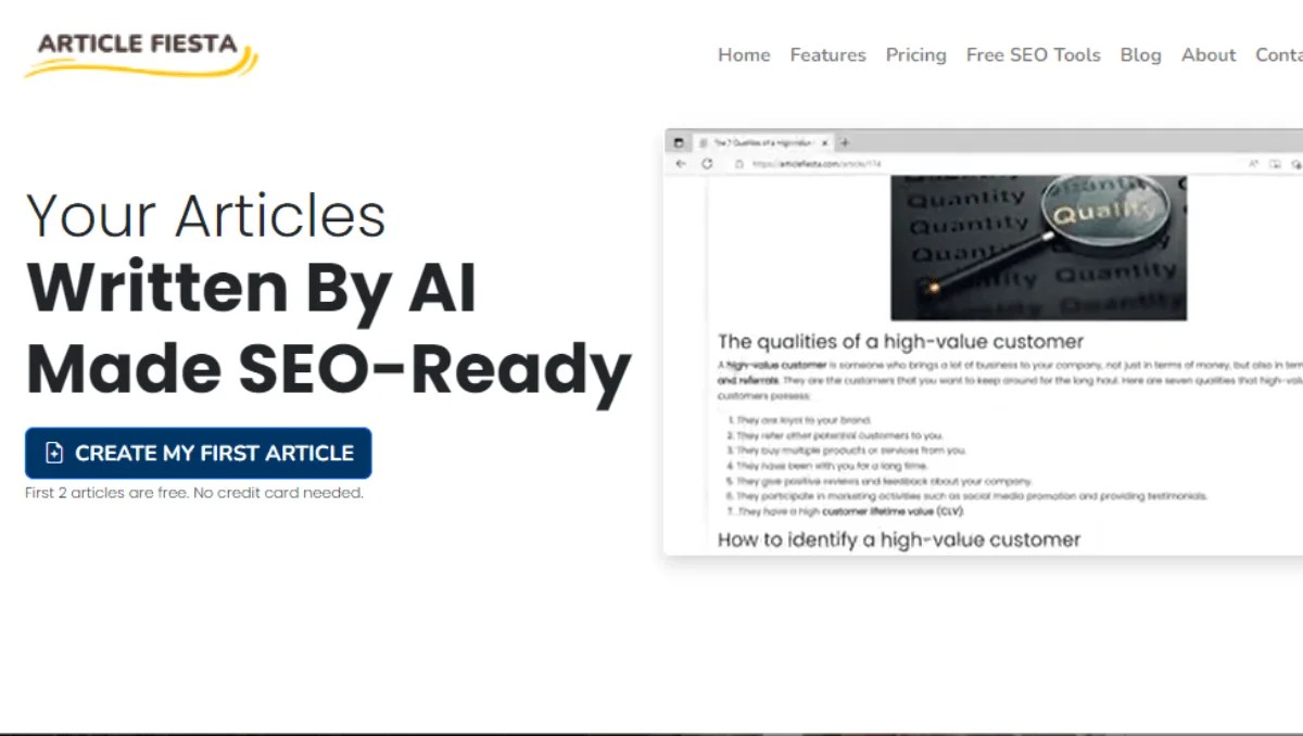 What is Article Fiesta in a Nutshell [UPDATED] AiToolMate