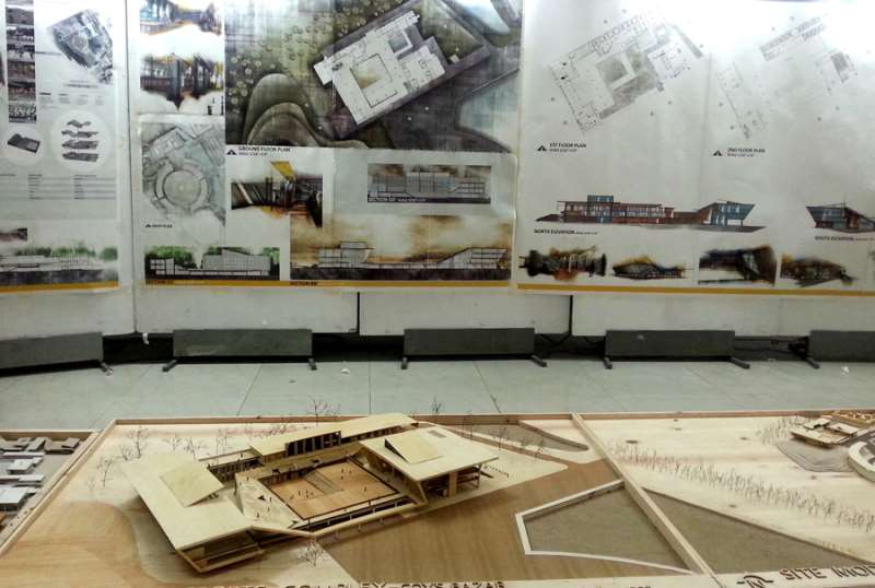 DESIGN DIALOGUE" FINAL YEAR JURY OF ARCHITECTURE HELD FOR SPRING 2014