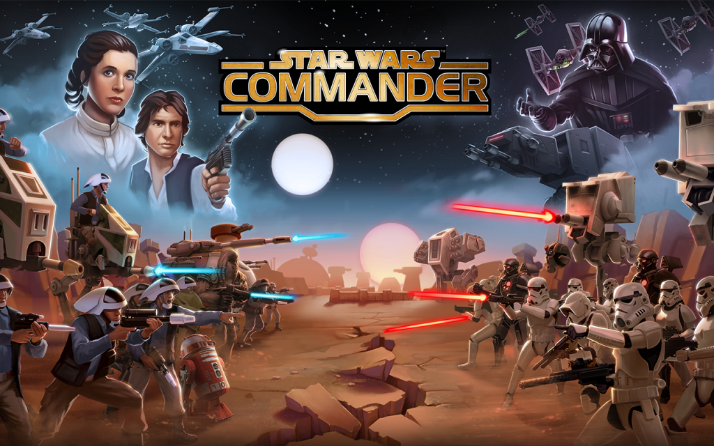 Disney launches Star Wars Commander combat strategy game for Android