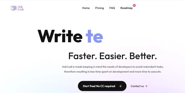 Ask Codi : Reviews, Price, Info & 38 Alternatives AI Tools | 2024