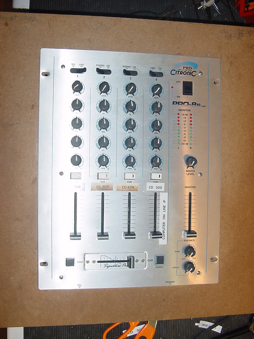 CITRONIC PRO 8 MIXER REPAIR