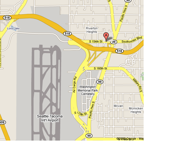 Ajax Airport Parking Map and Directions
