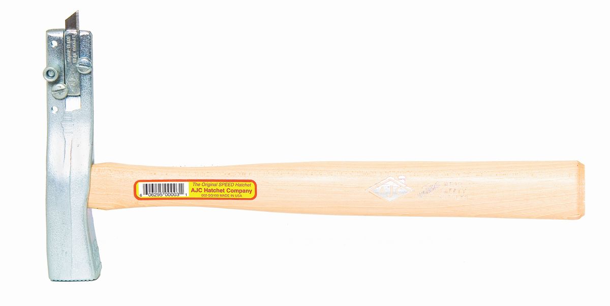 Stationary Screw Gauge Roofing Hatchet AJC Tools