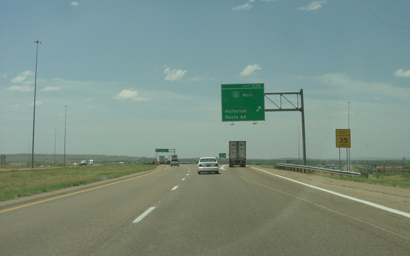 Interstate 40 in New Mexico