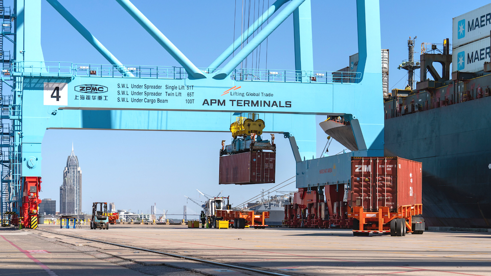 APM Terminals Mobile continues to attract strong rail volumes as U.S