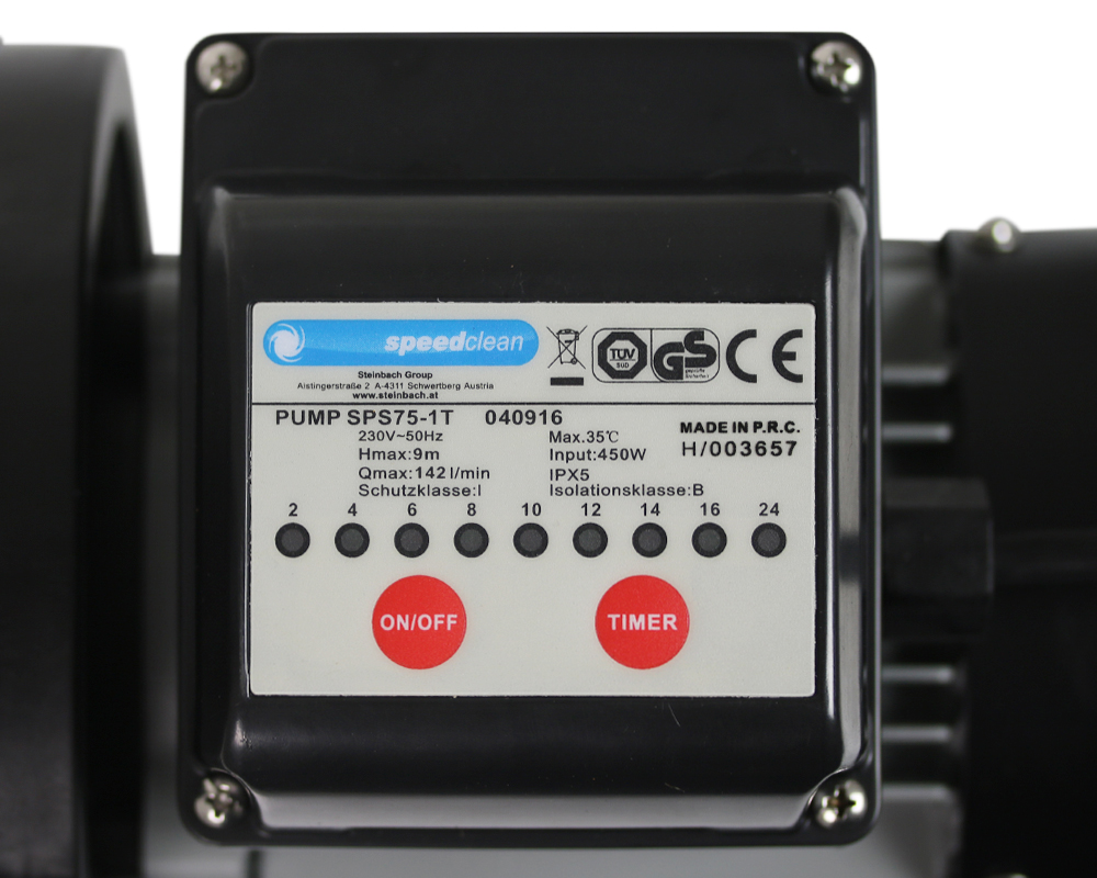 Ersatzpumpe 8,5m³ mit Zeitschaltuhr Poolpumpe Sandfilteranlage Pumpe