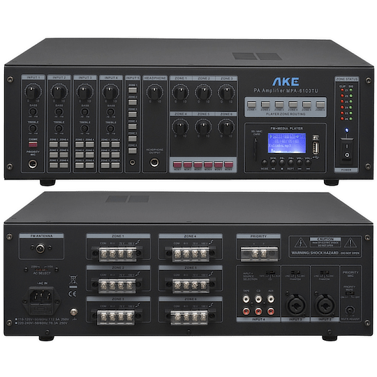AKE PA amplifiersconnectorsaudio cables and multimedia solutions