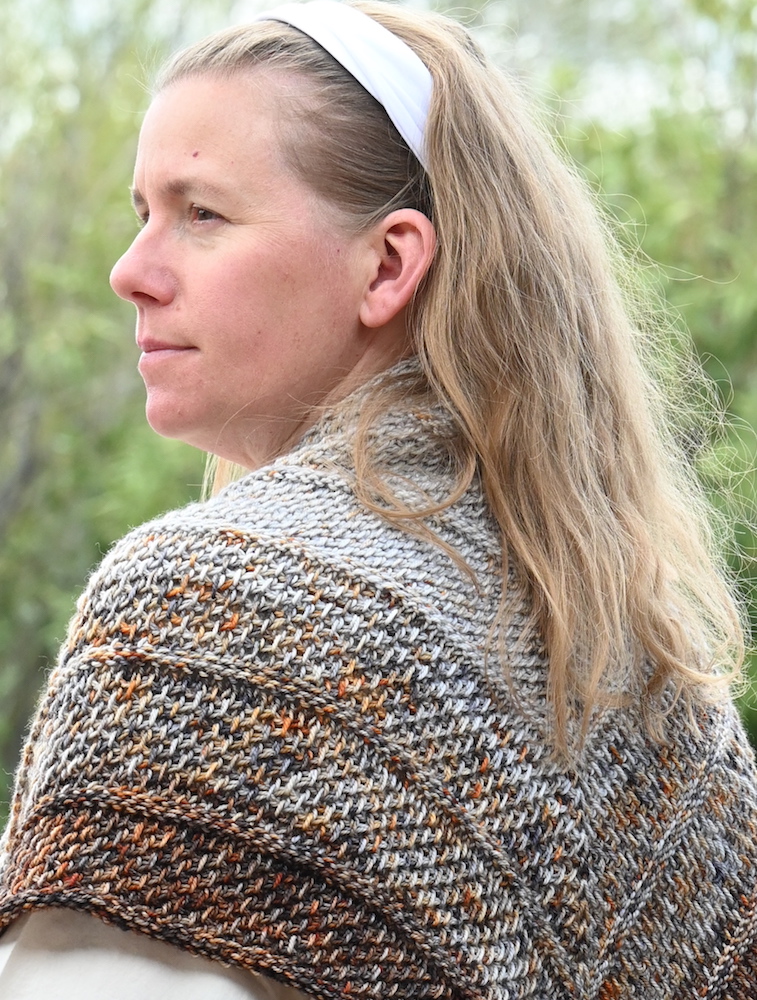 Side Quest Tunisian Crochet Shawl Pattern