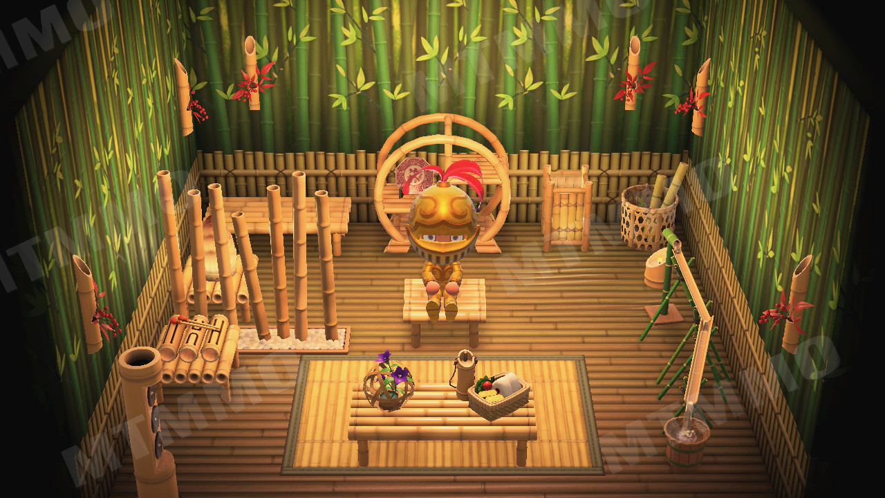 Bamboo Bench Animal Crossing