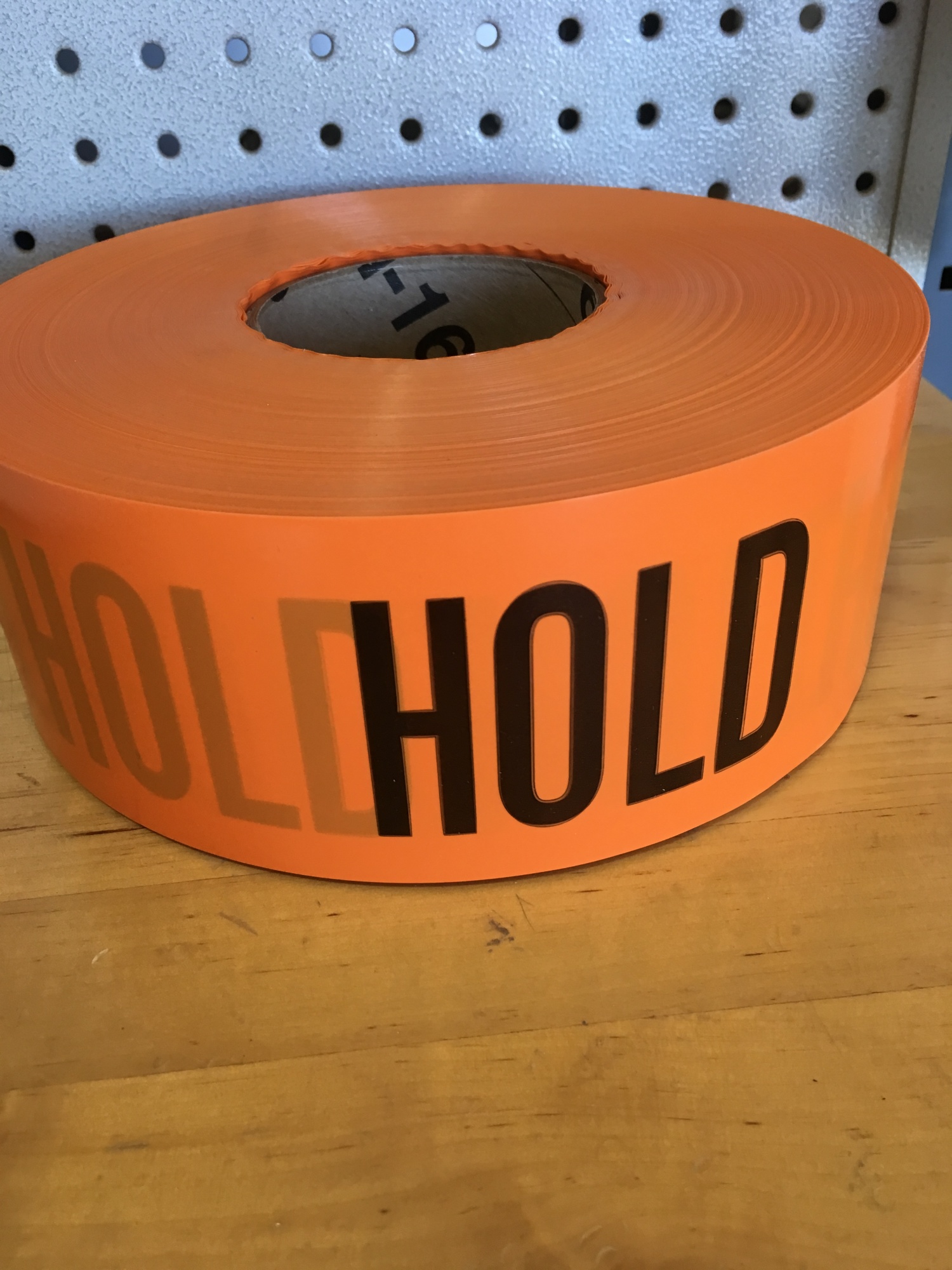 Barricade Tape HOLD,HOLD,HOLD 3"x1000' Alabama Safety Products