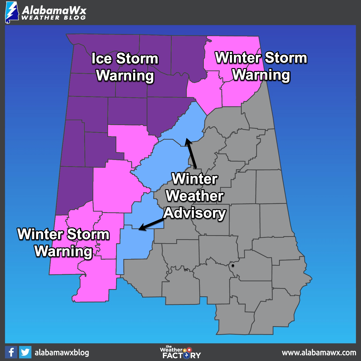 Quick Update at 5 a.m. Ice Storm Warning Issued for West Central