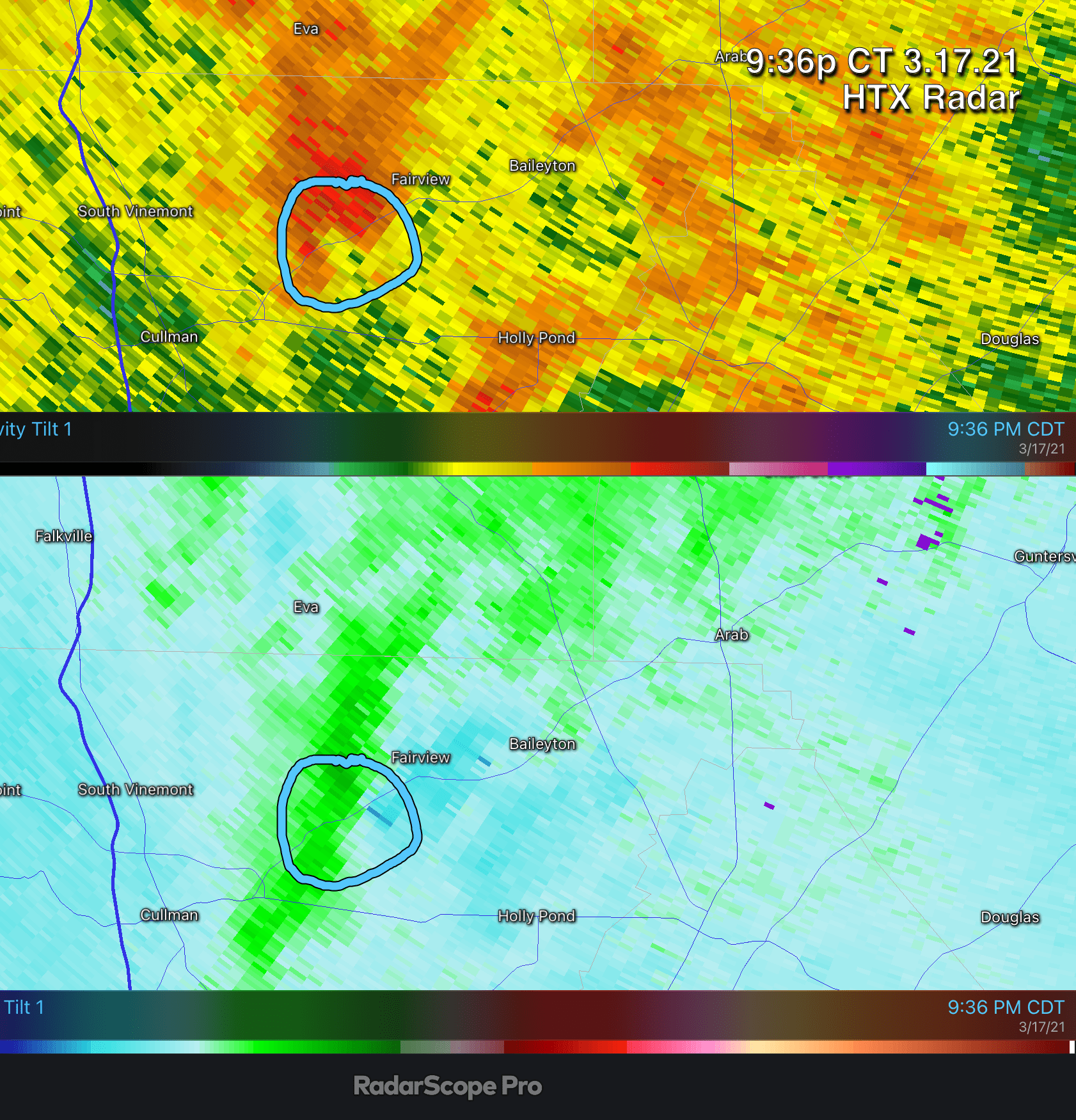 Wednesday Night’s Fairview Tornado The Alabama Weather Blog