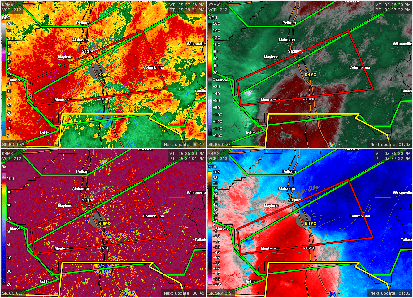 CANCELED Tornado Warning for Parts of Shelby Co. Until 615 pm The