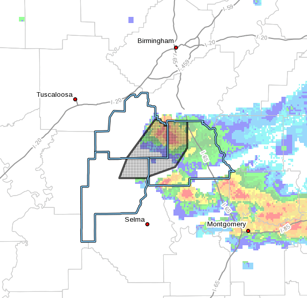 Areal Flood Advisory for Parts of Bibb, Chilton, Perry Co. Until 1200