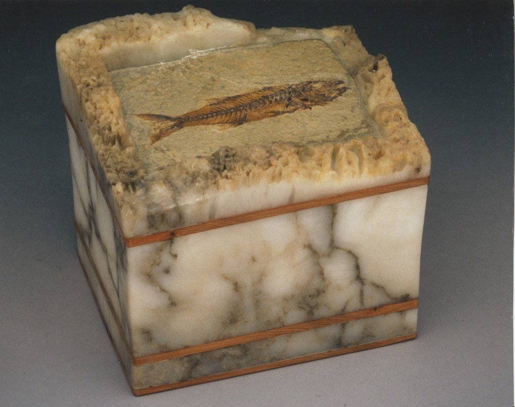 Grand Canyon ArtistsinResidence! White Alabaster box with inlay of