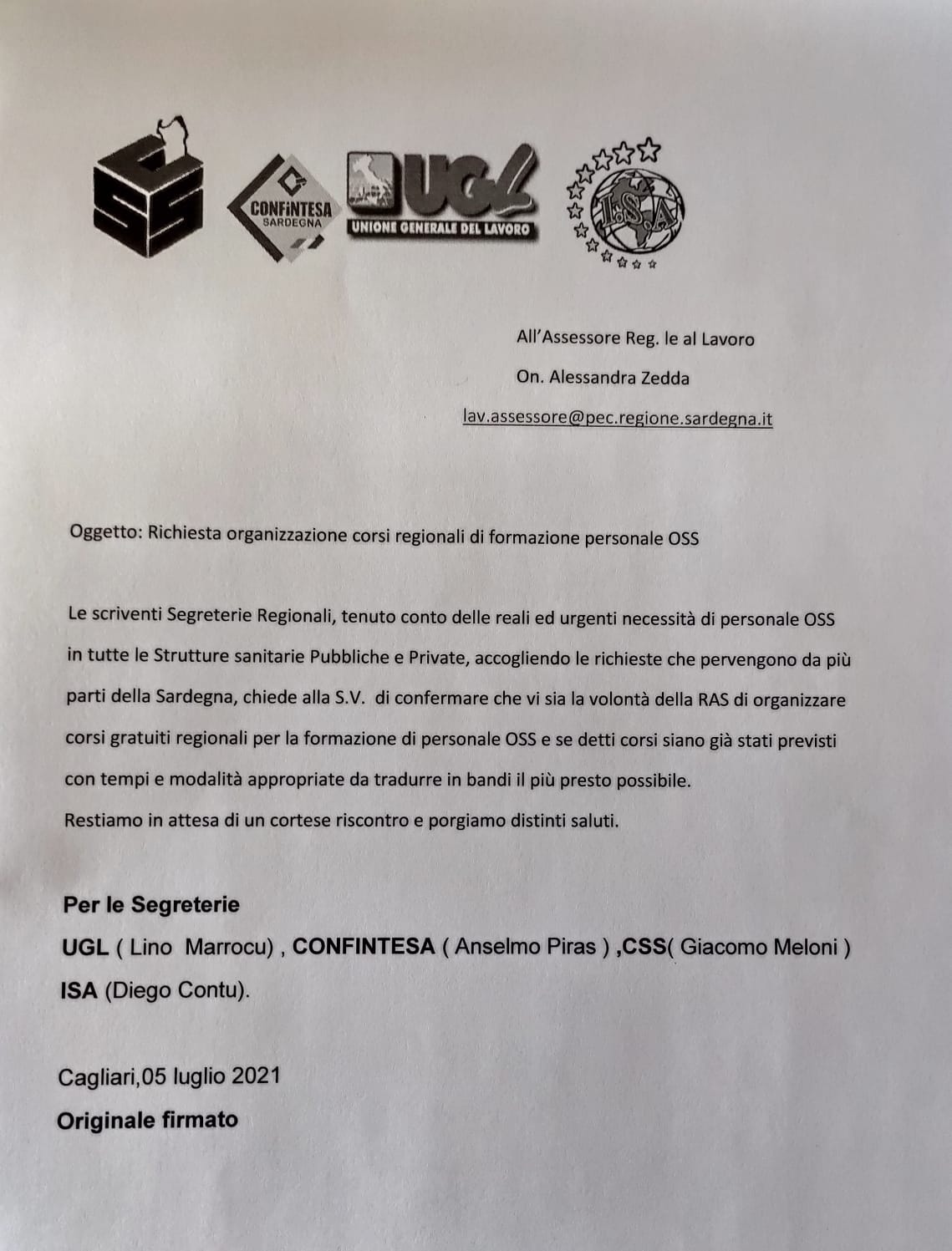 La Regione Sarda Attivi I Corsi Gratuiti Per Oss! | Aladin Pensiero 1497_x_1139_jpg