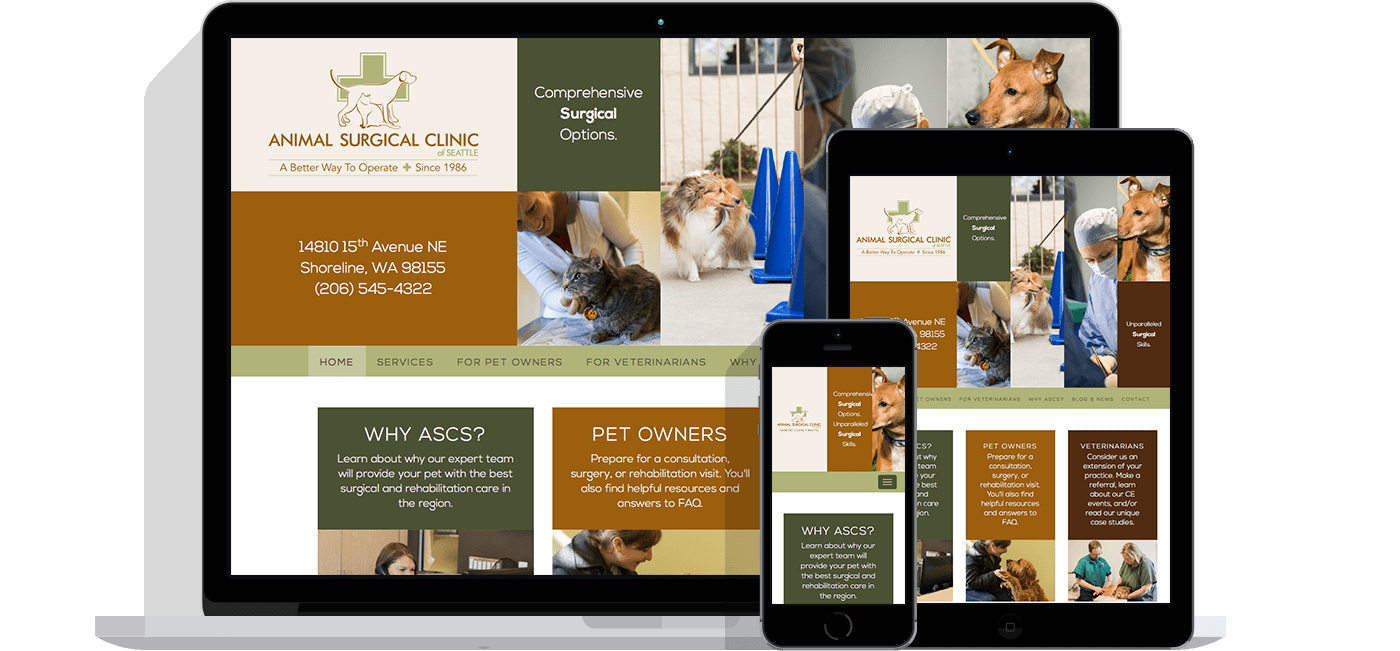 Vet Surgical Clinic A La Heart Design Design with a Side of Heart