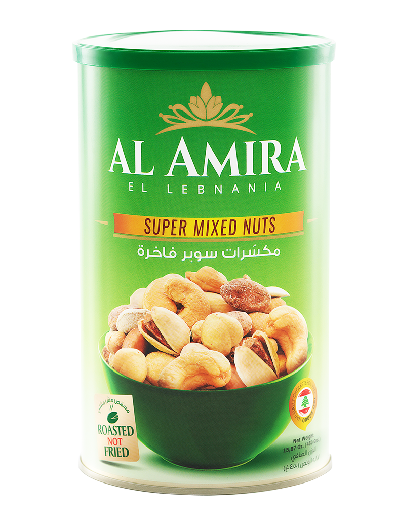 Vacuumized cans Al Amira Nuts