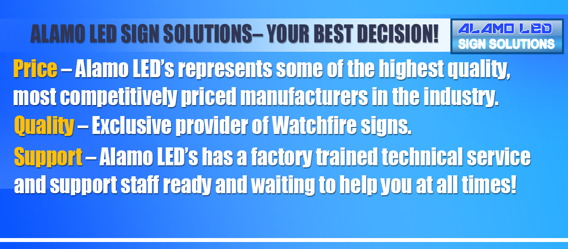 Alamo Sign Company San Antonio, TX