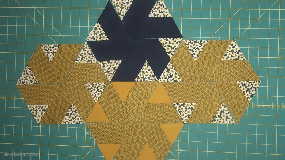 How to Sew A Hexagon Pinwheel Block Alanda Craft