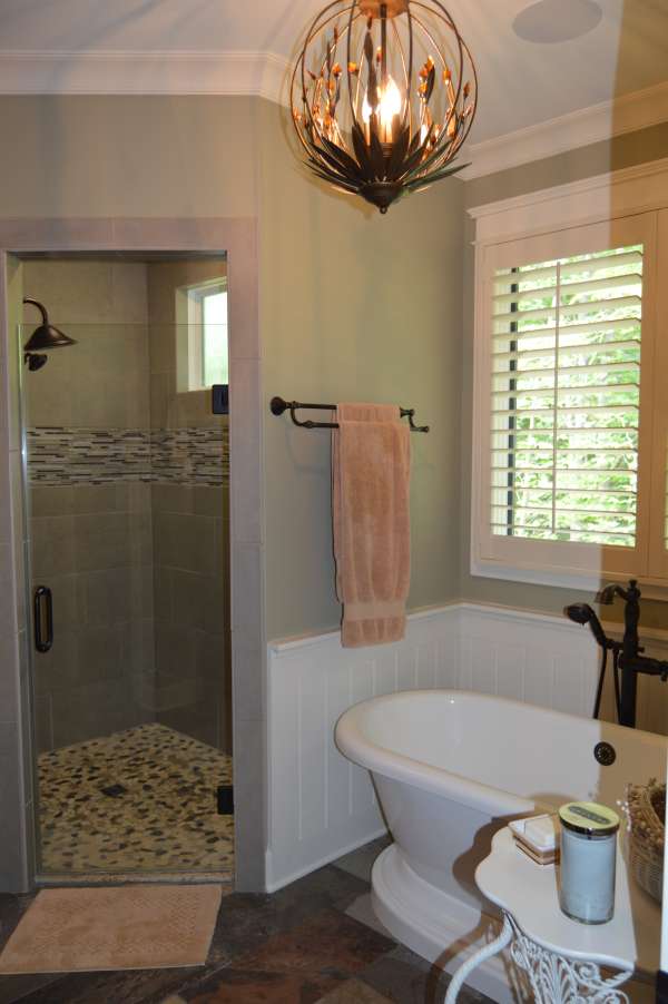 Photo Gallery Baths Alan Fletcher Homes Construction custom home builder WinstonSalem North