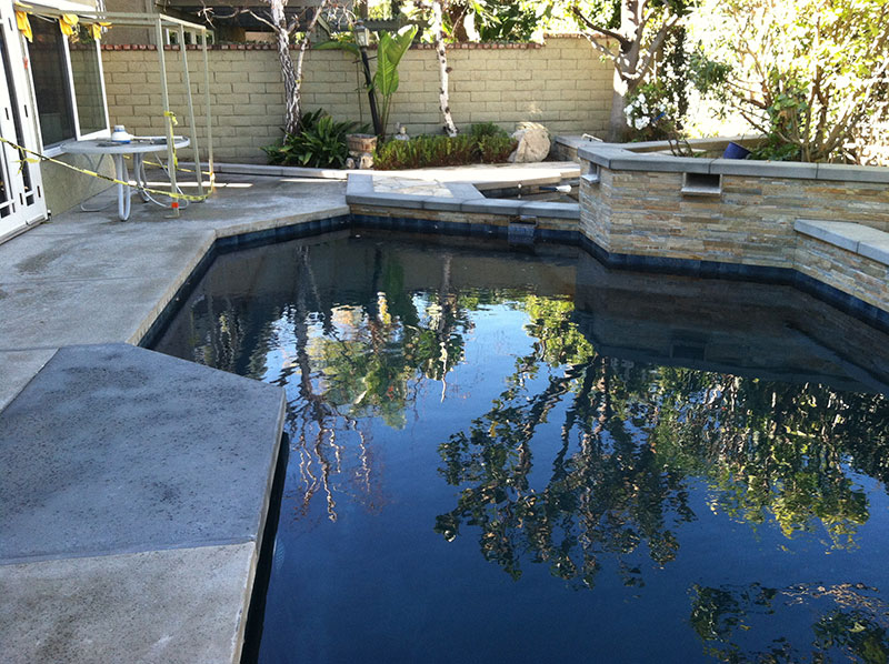 Black Quartz & Plaster | Alan Smith Pools
