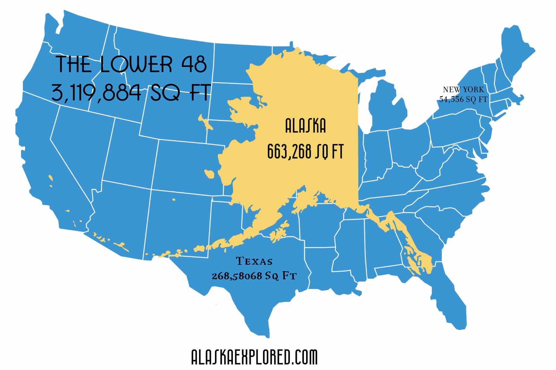 How Big is Alaska? Facts, Stats, Maps & Epic Photos!