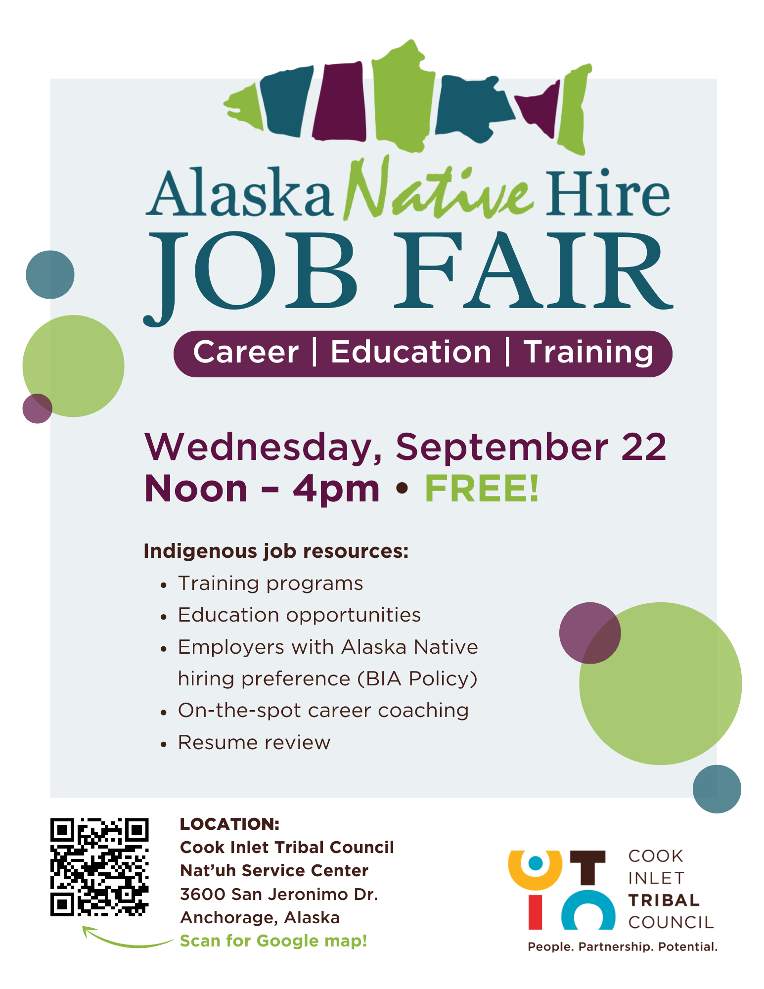 Alaska Native Hire Job Fair Alaska Native Hire