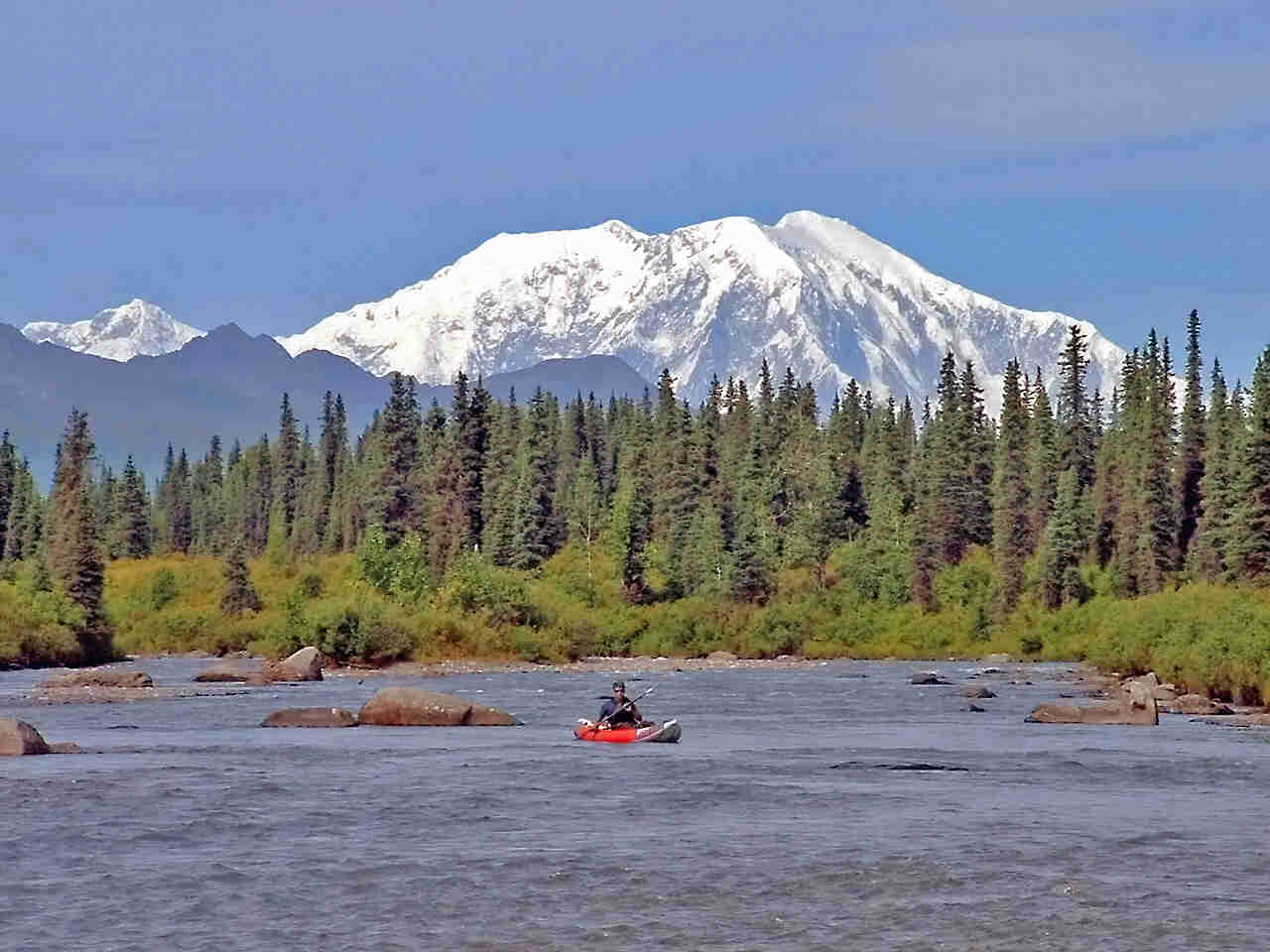 LAKE CREEK ALASKA RANGE, CHELATNA LAKE TO YENTNA RIVER