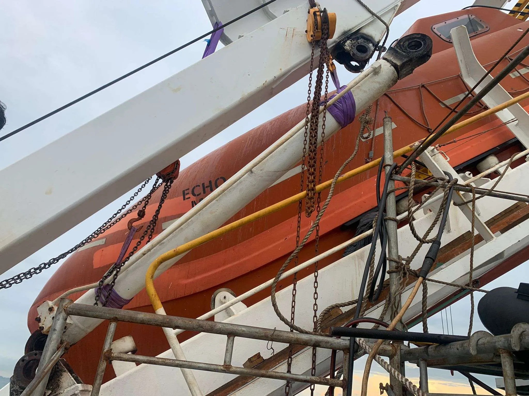FreeFall Lifeboat Davit Repairs Alatas Crane Services